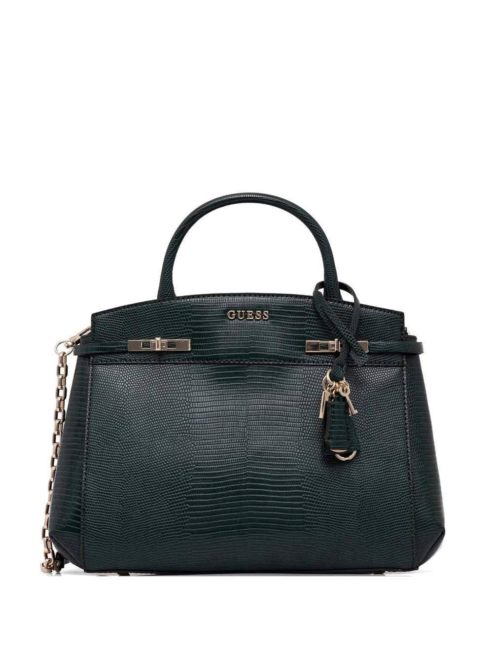 GUESS USA Melinda logo-plaque tote bag - Verde