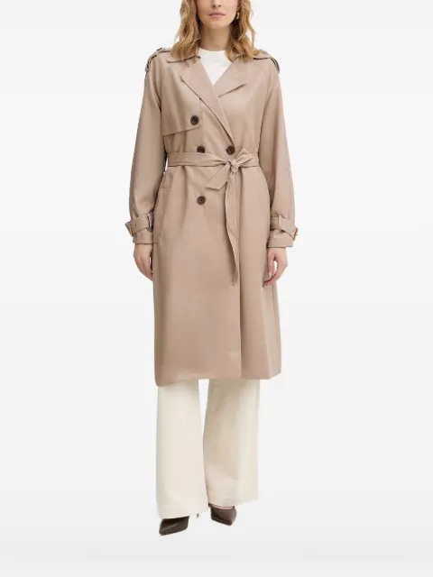 GUESS USA double-breasted belted trench coat