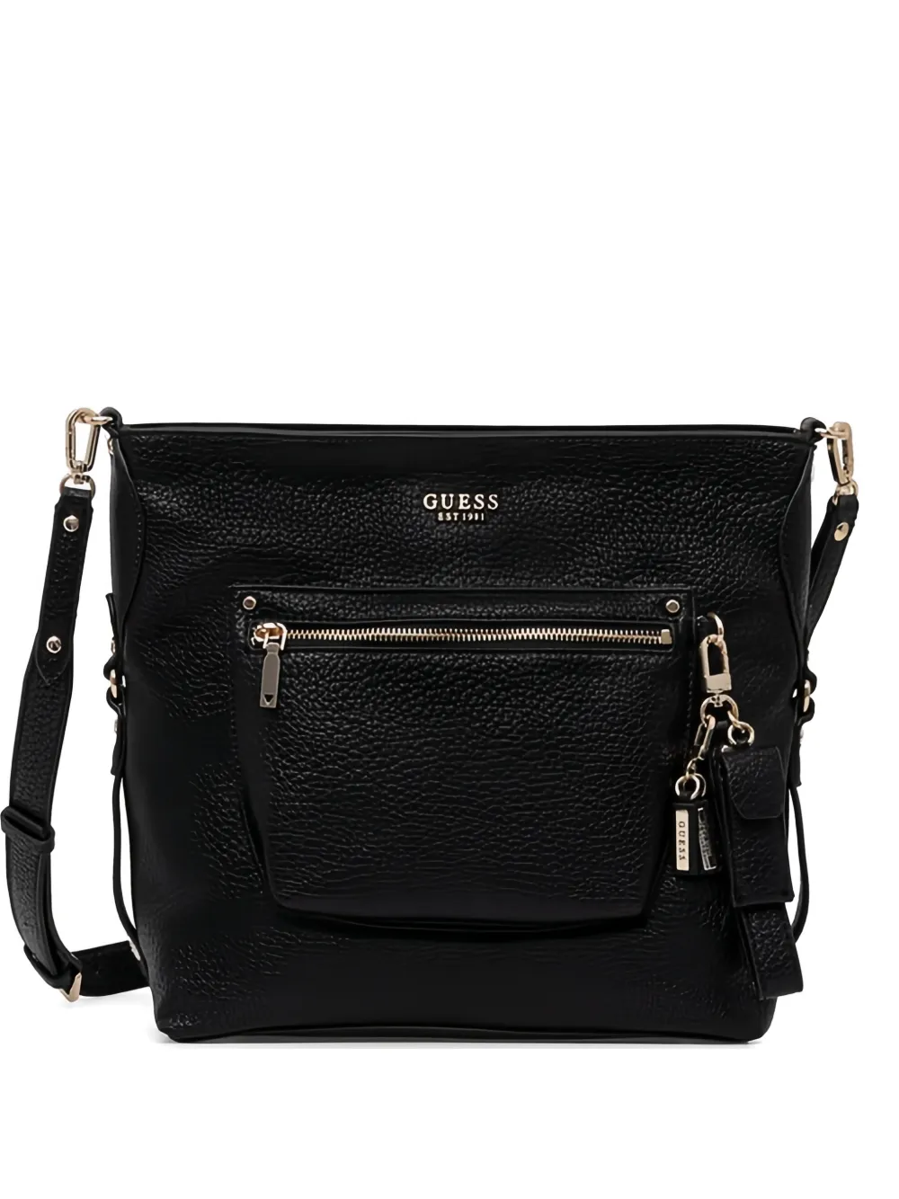 GUESS USA Marsha zip cross body bag - Nero