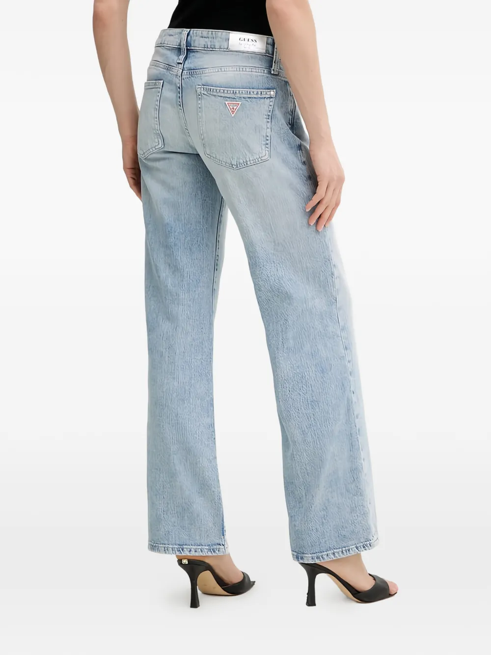 GUESS USA Low-waist jeans Blauw