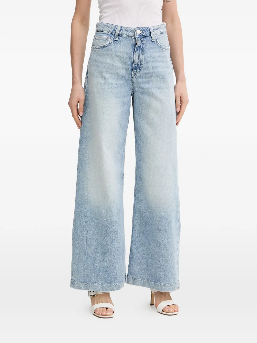 GUESS USA logo-detail jeans - Blu