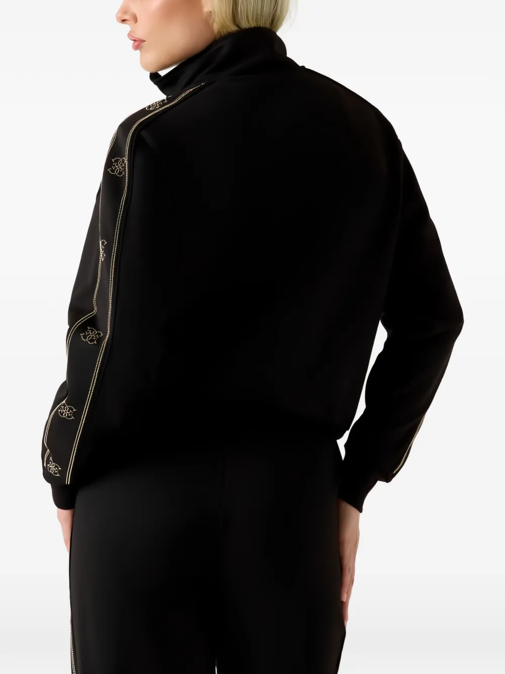 GUESS USA Octavia sweater met rits Roze