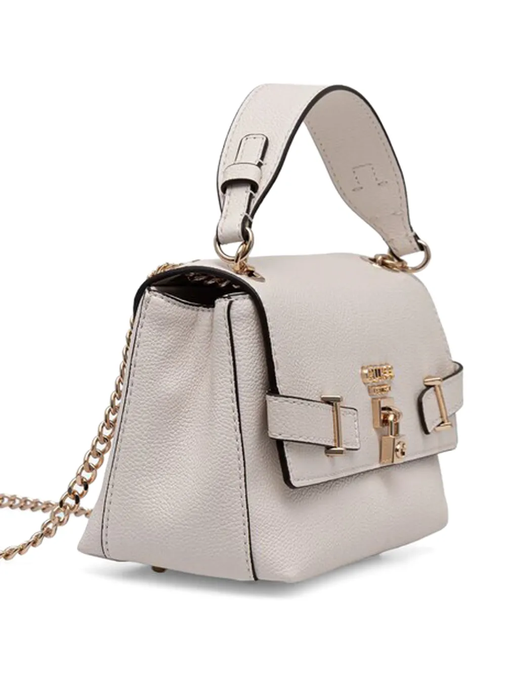 GUESS USA Yesba schouderband met kettingband Beige