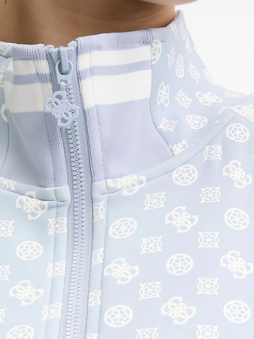 GUESS USA Sweater met rits Blauw