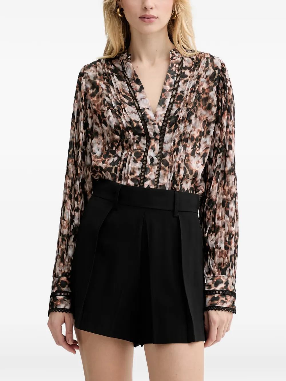 GUESS USA Blusa con bottoni - Toni neutri