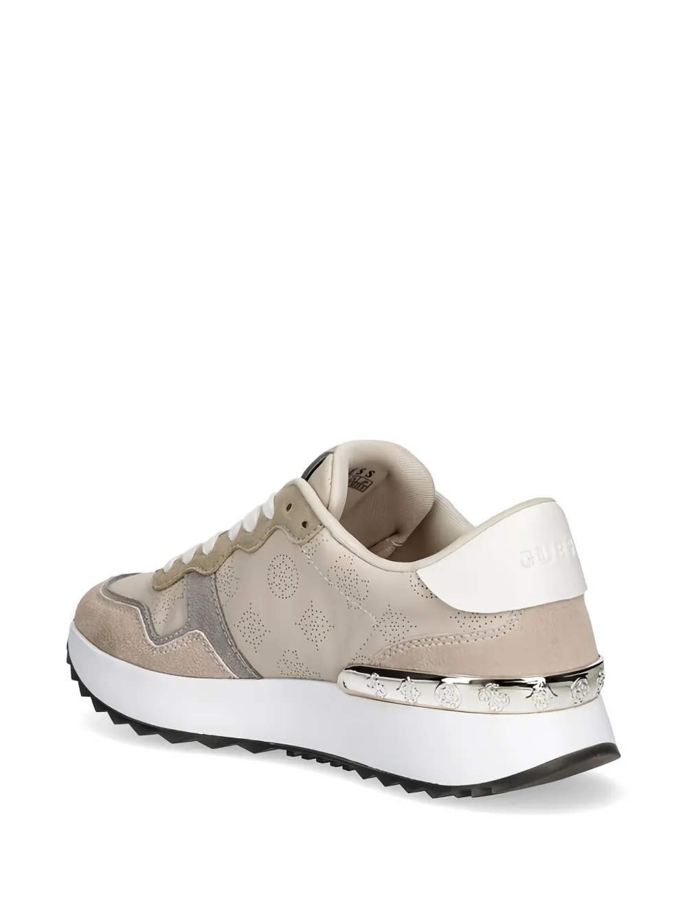 GUESS USA perforated sneakers Beige