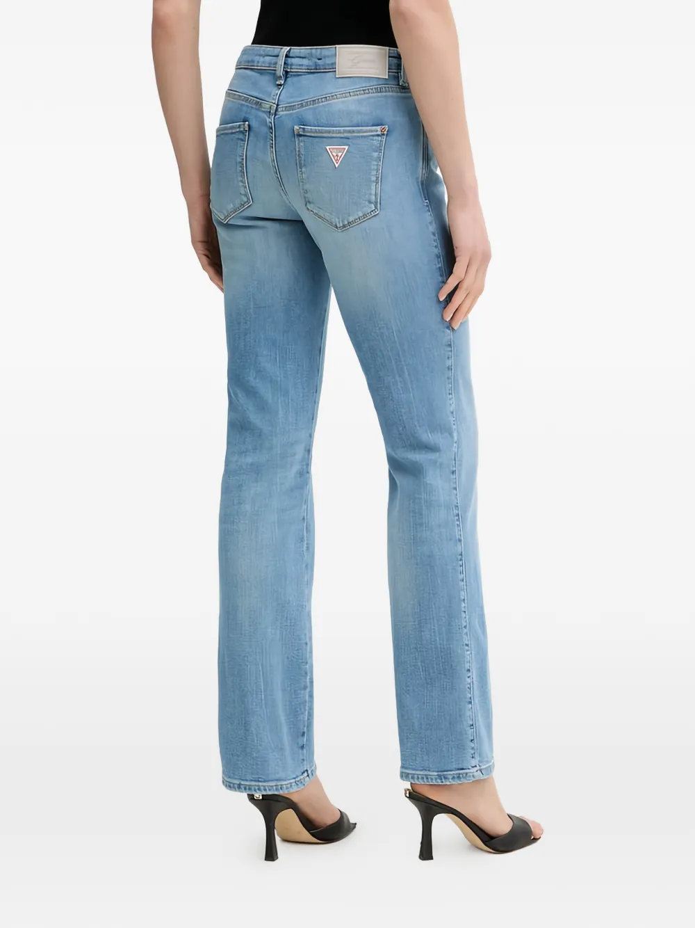 GUESS USA Jeans met vijf zakken Blauw
