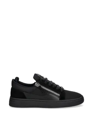 Giuseppe Zanotti Kriss サイドジップ スニーカー | ブラック