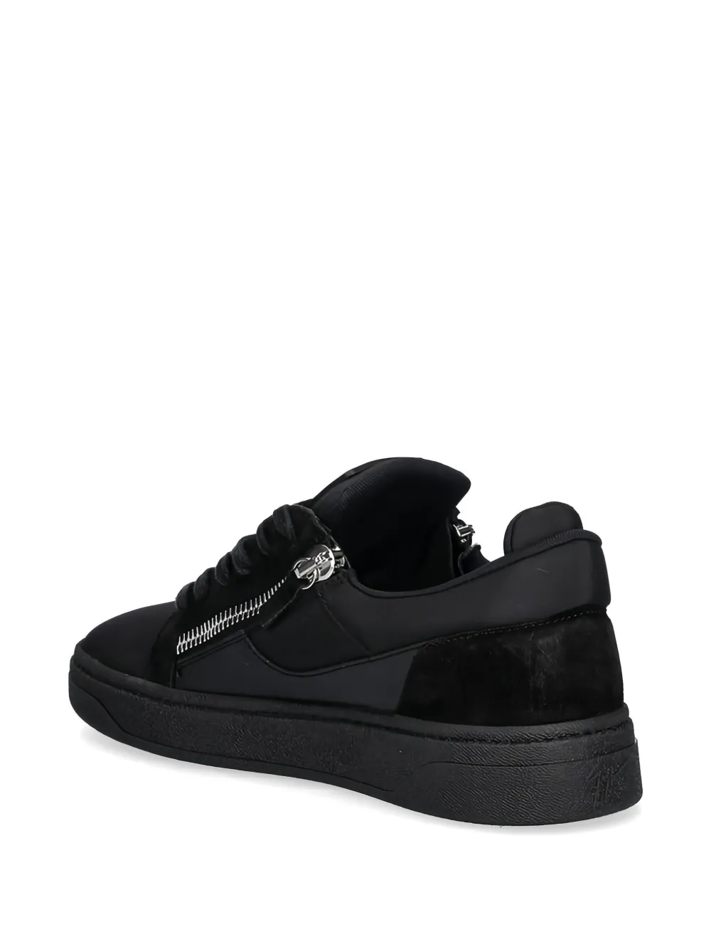 Giuseppe Zanotti Sneakers met ritsdetail Zwart