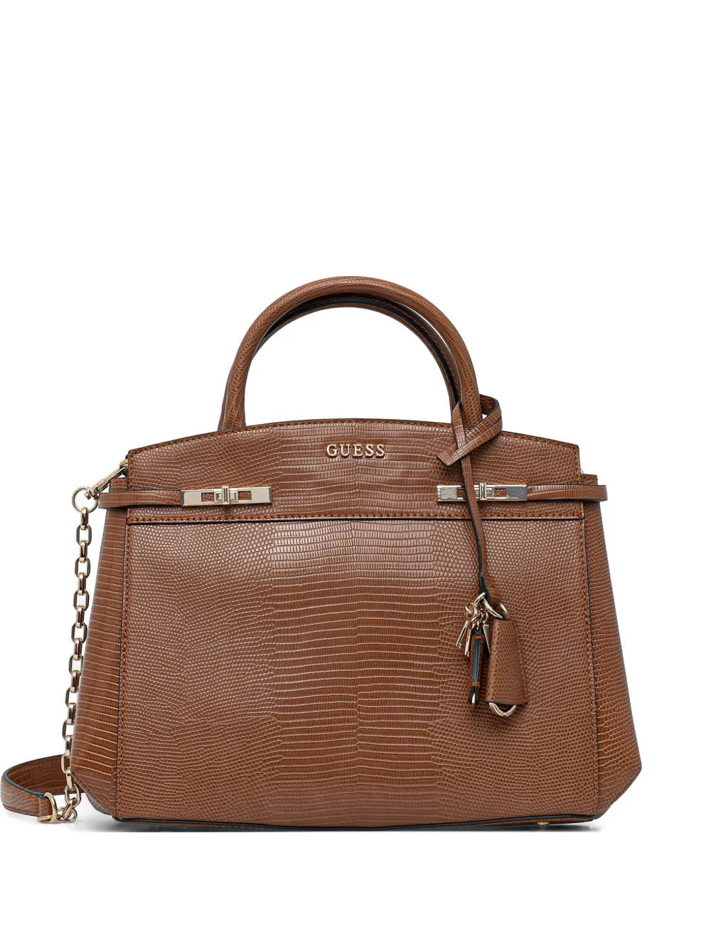 GUESS USA Melinda animal-print tote bag - Marrone