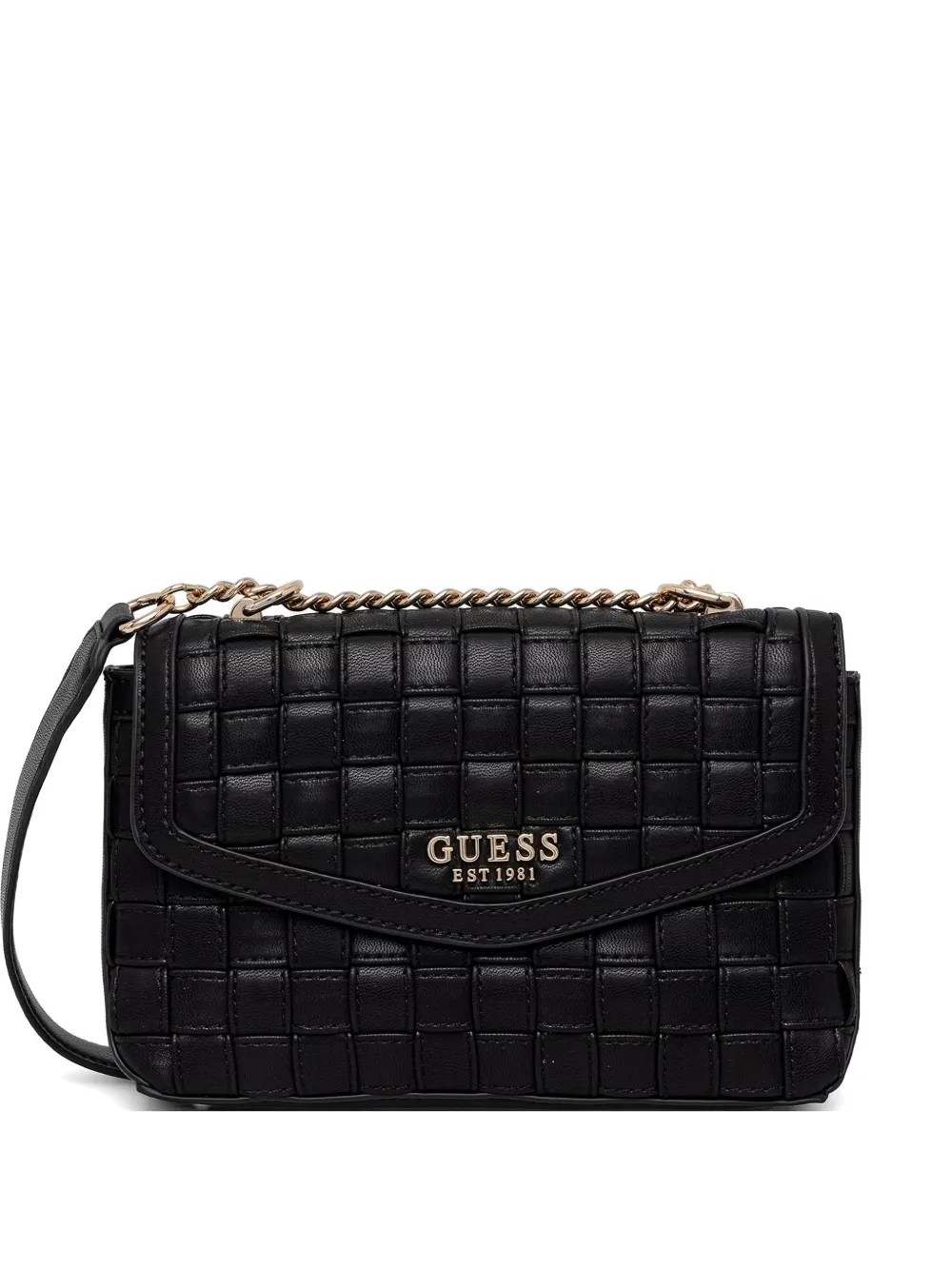 GUESS USA woven crossbody bag - Nero