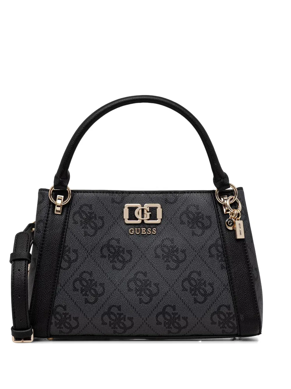 GUESS USA monogram-pattern tote bag - Grigio