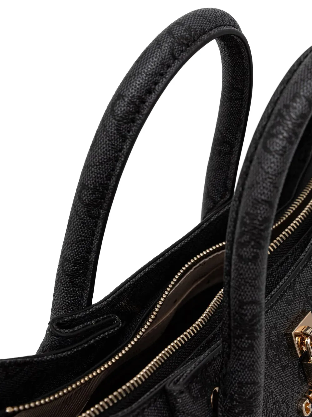 GUESS USA Shopper met monogram-print Zwart