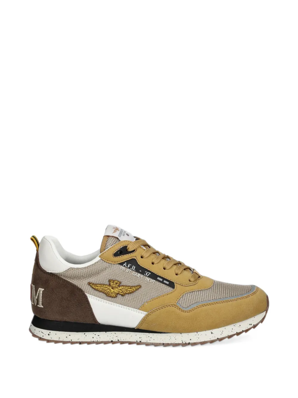 Aeronautica Militare appliqué sneakers