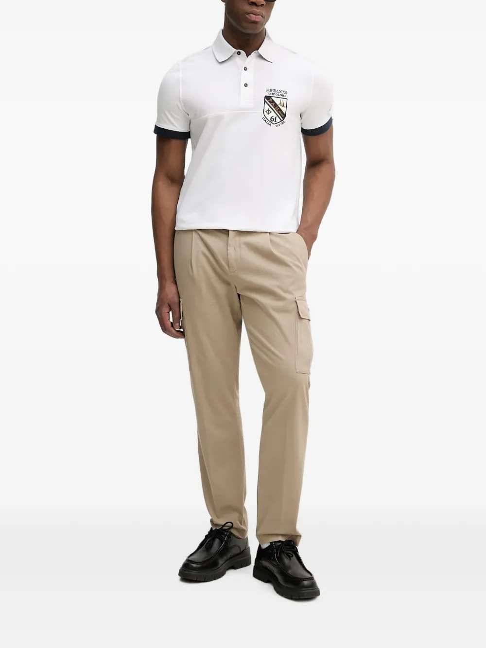 Aeronautica Militare Cargo plooibroek Beige