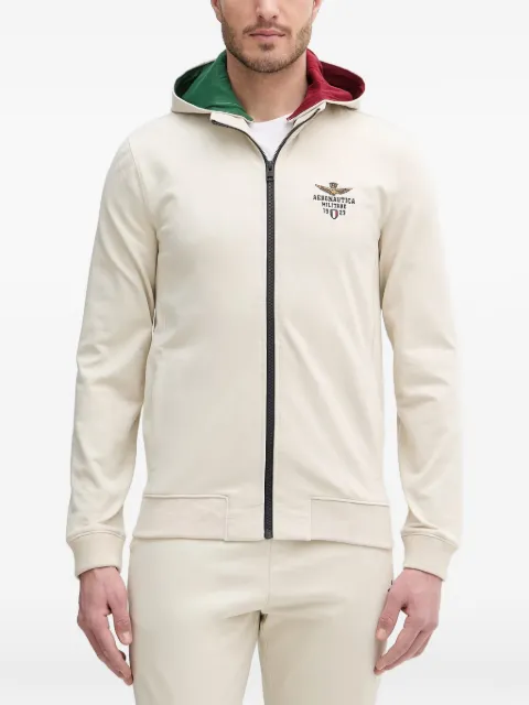 Aeronautica Militare logo-embroidered jacket