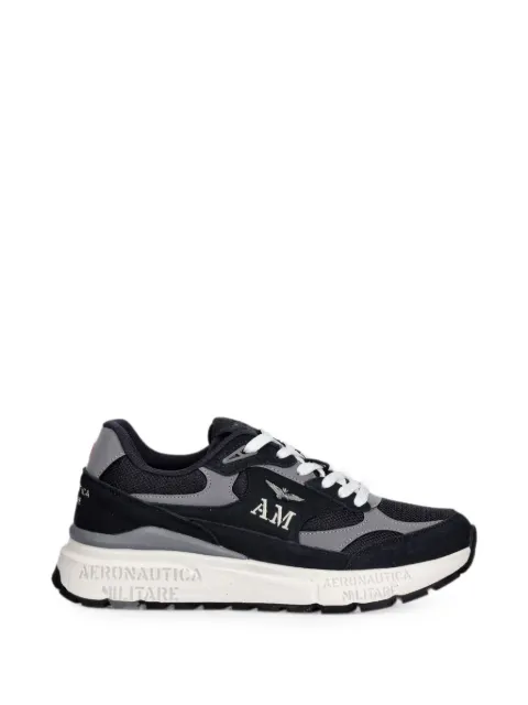 Aeronautica Militare baskets à logo brodé