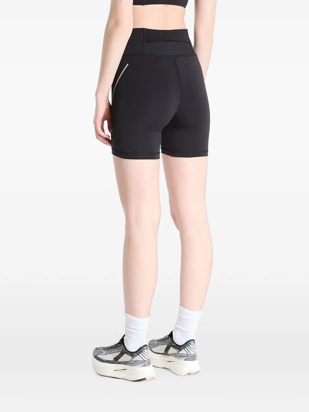 adidas by Stella McCartney Trainingsshorts met logo Zwart