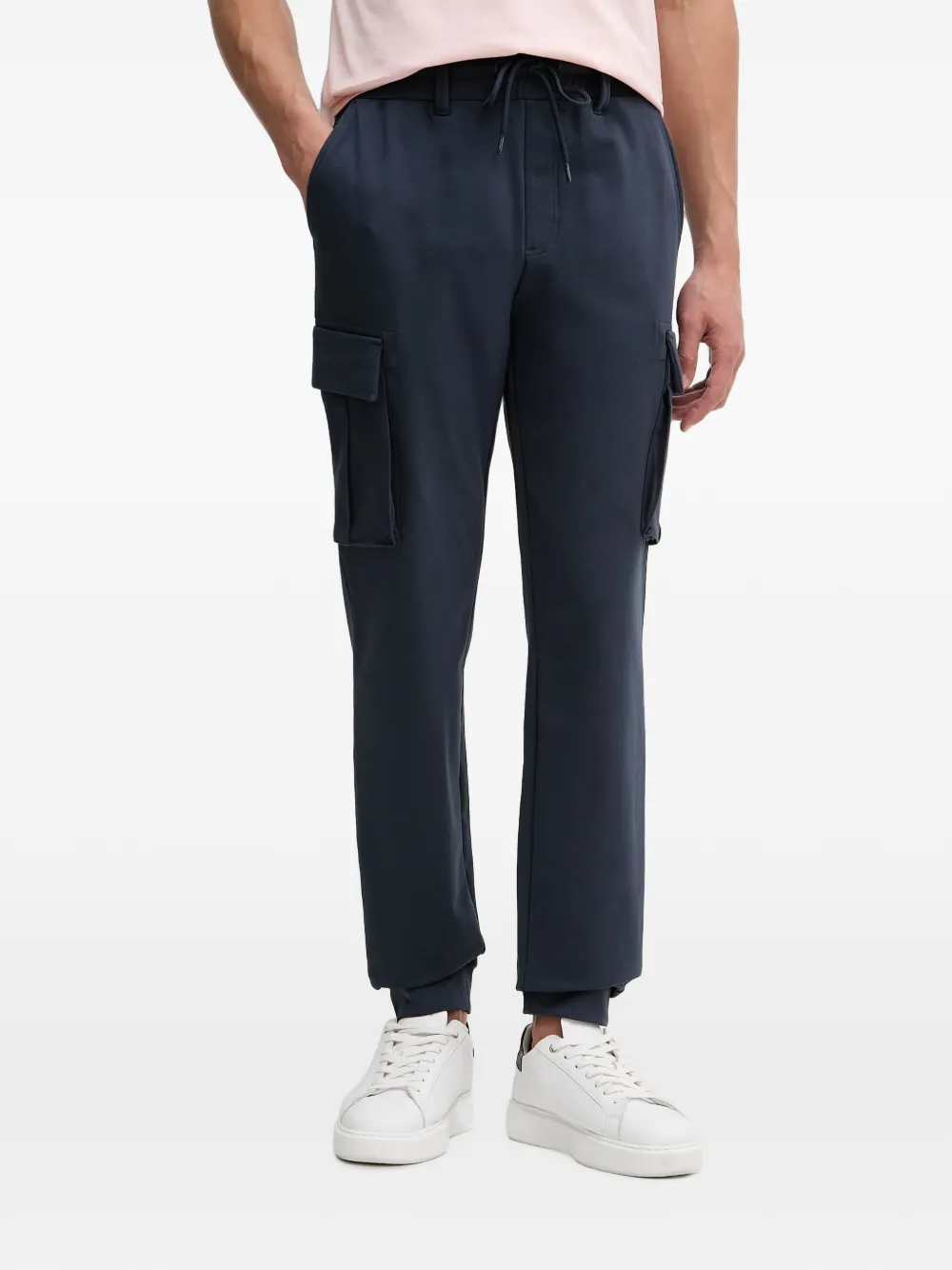 Aeronautica Militare Pantaloni sportivi in stile cargo - Blu