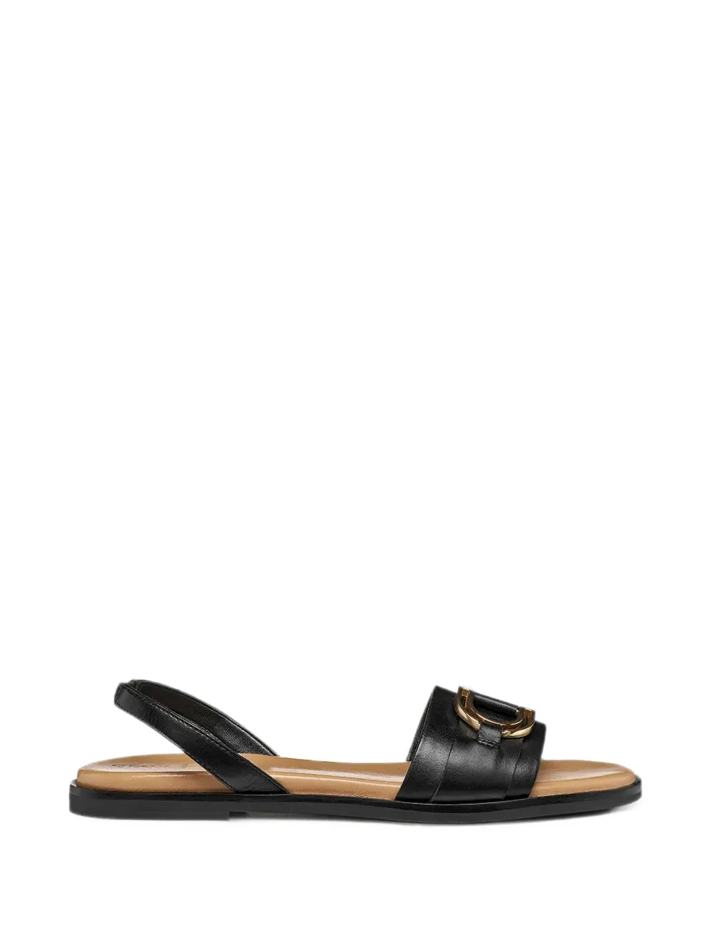 Geox Naileen buckle-detail slingback sandals - Nero