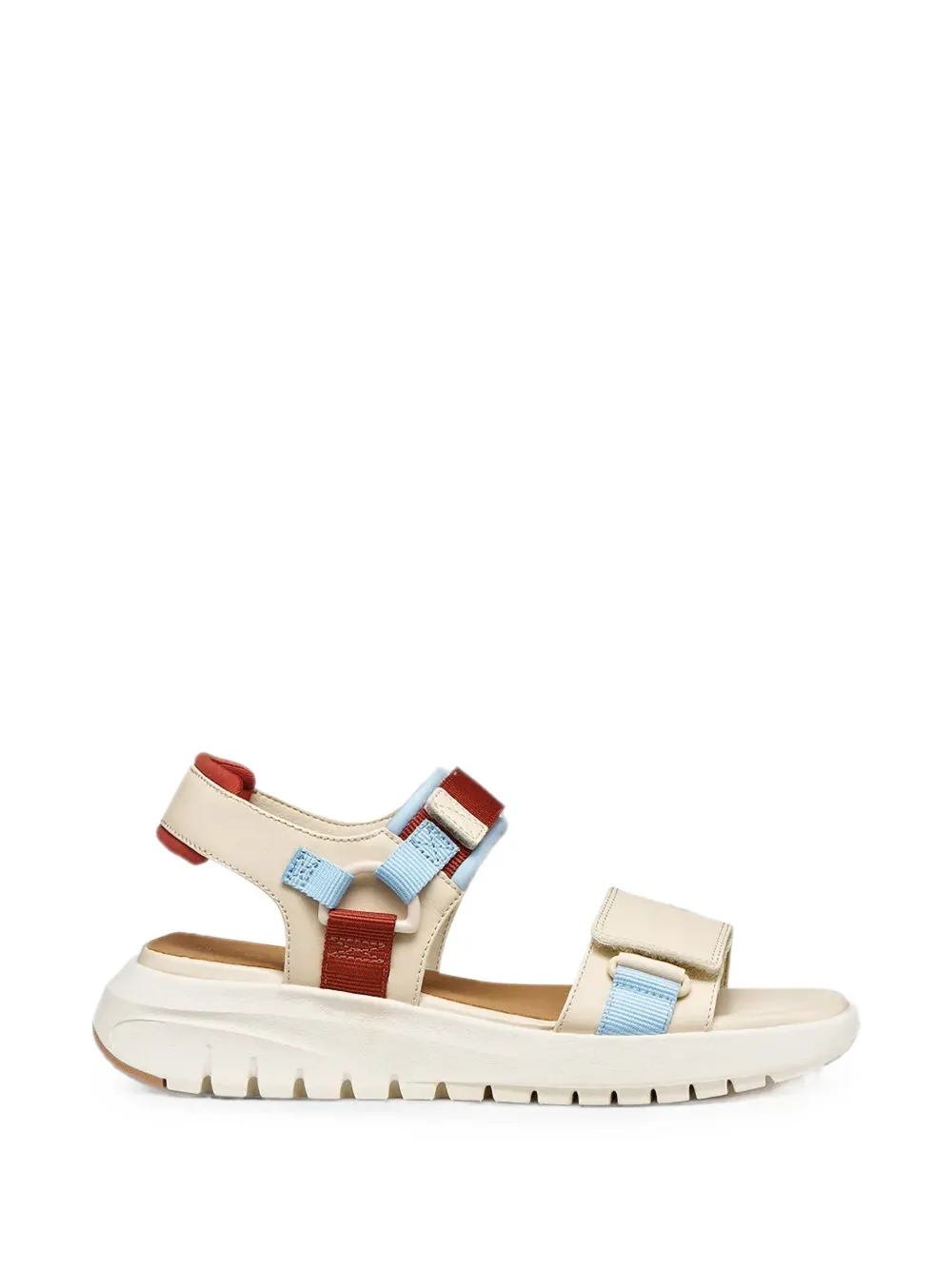 Geox Flextride S touch-strap sandals - Toni neutri
