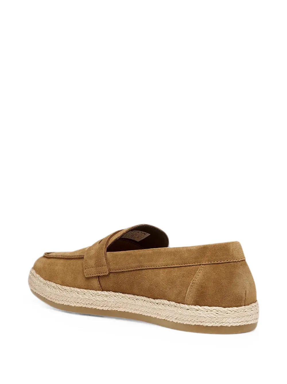 Geox Pantelleria suède espadrilles Bruin