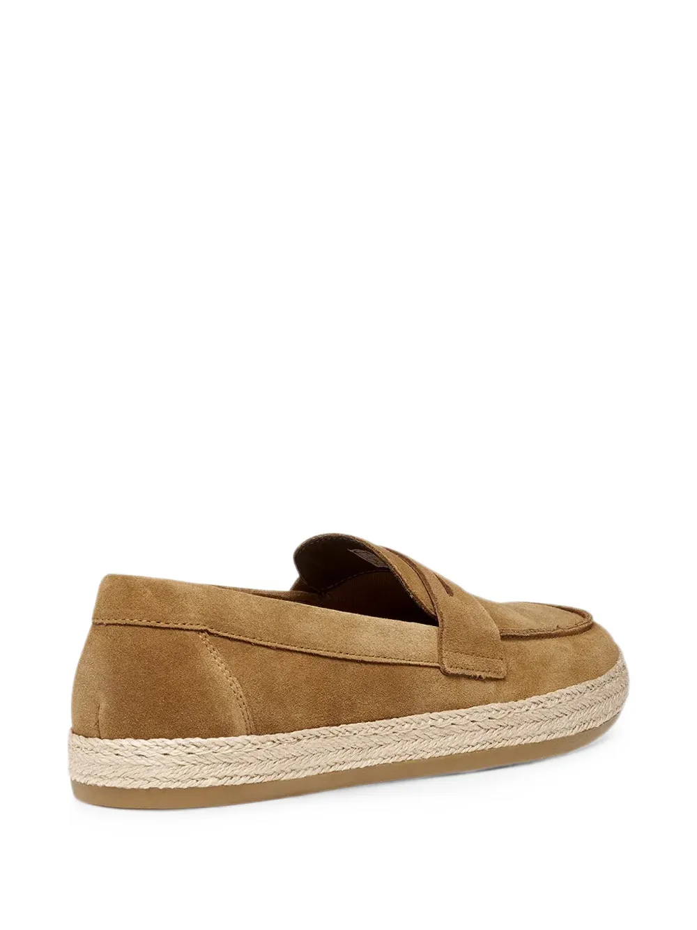 Geox Pantelleria suède espadrilles Bruin