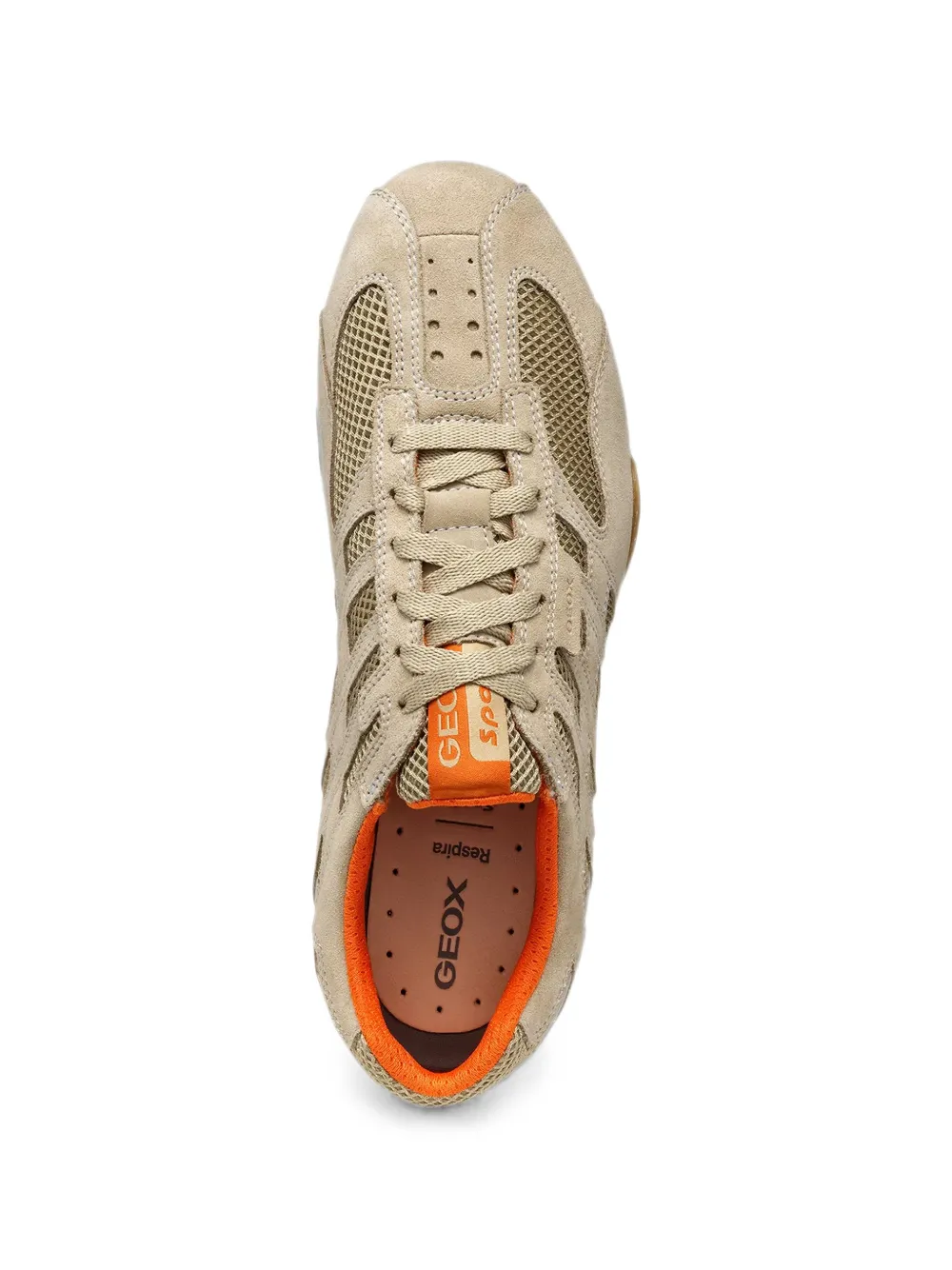Geox Snake Original panelled sneakers Beige
