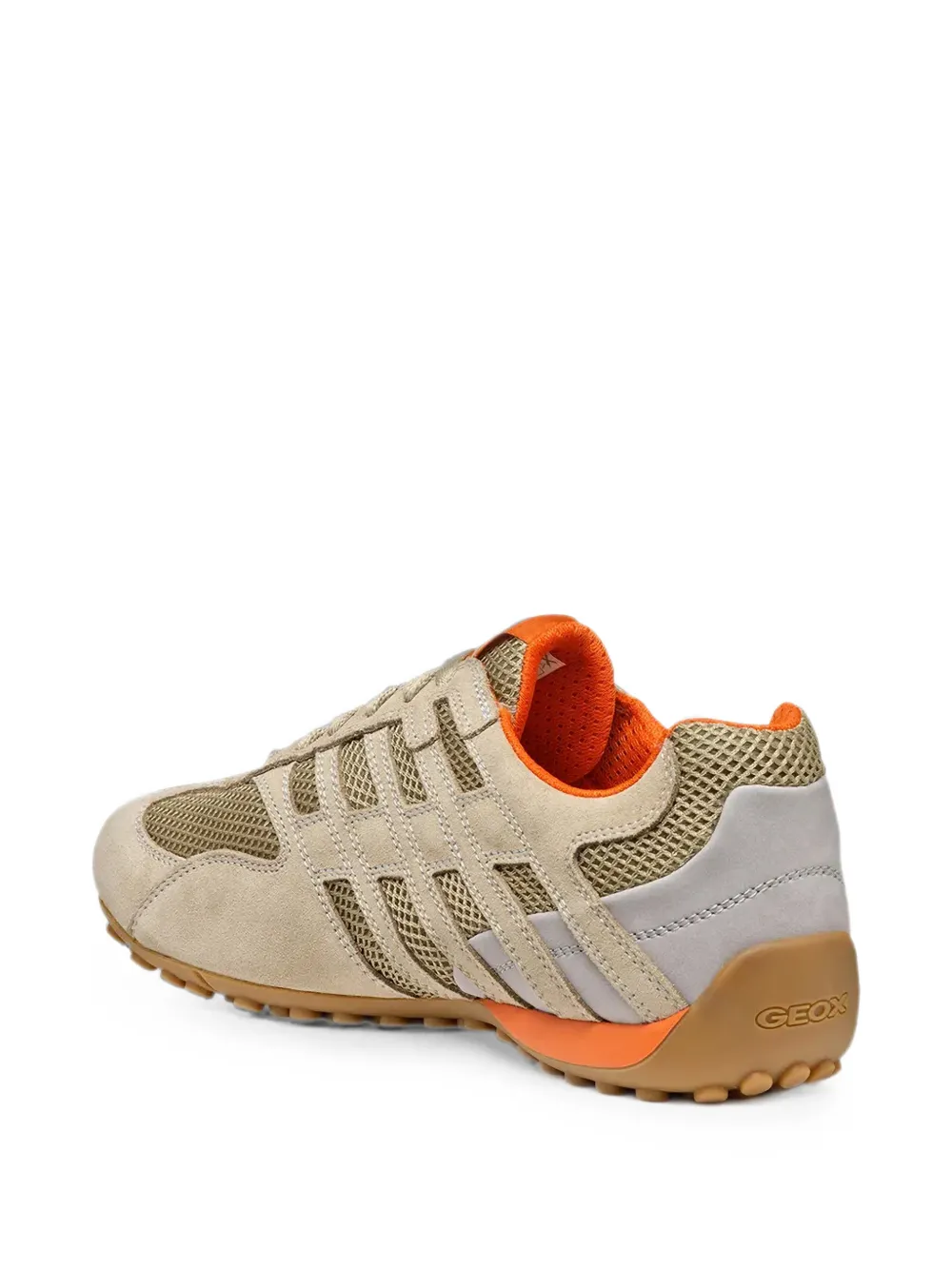 Geox Snake Original panelled sneakers Beige