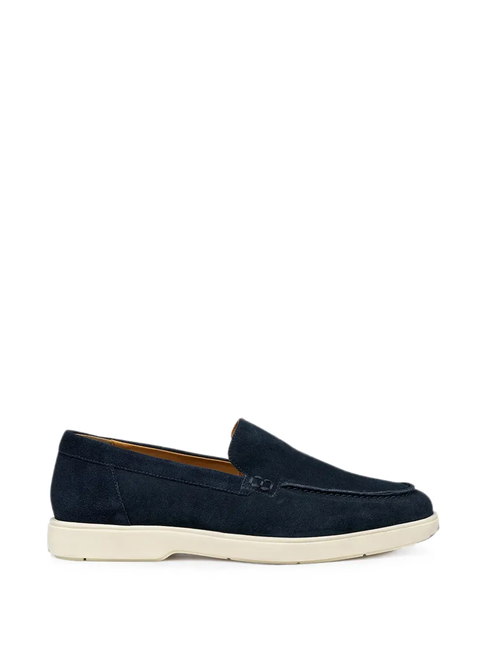 Geox Spherica Ec17 sued loafers - Blu