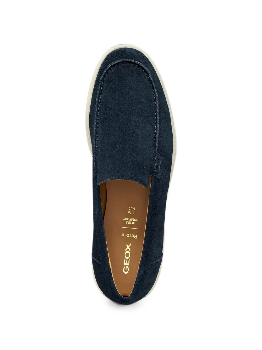 Geox Spherica Ec17 sued loafers Blauw