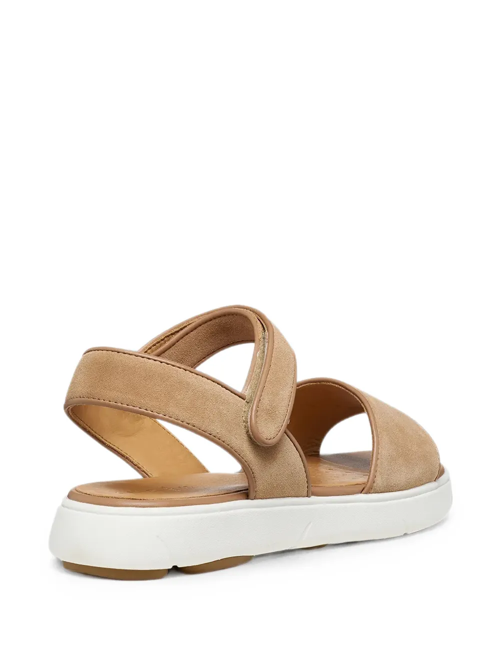 Geox Nebula 2.0 C S sandalen met klittenband Beige