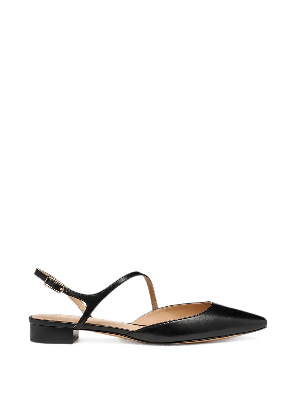 Geox Ballerine Giselda a punta con fibbia - Nero