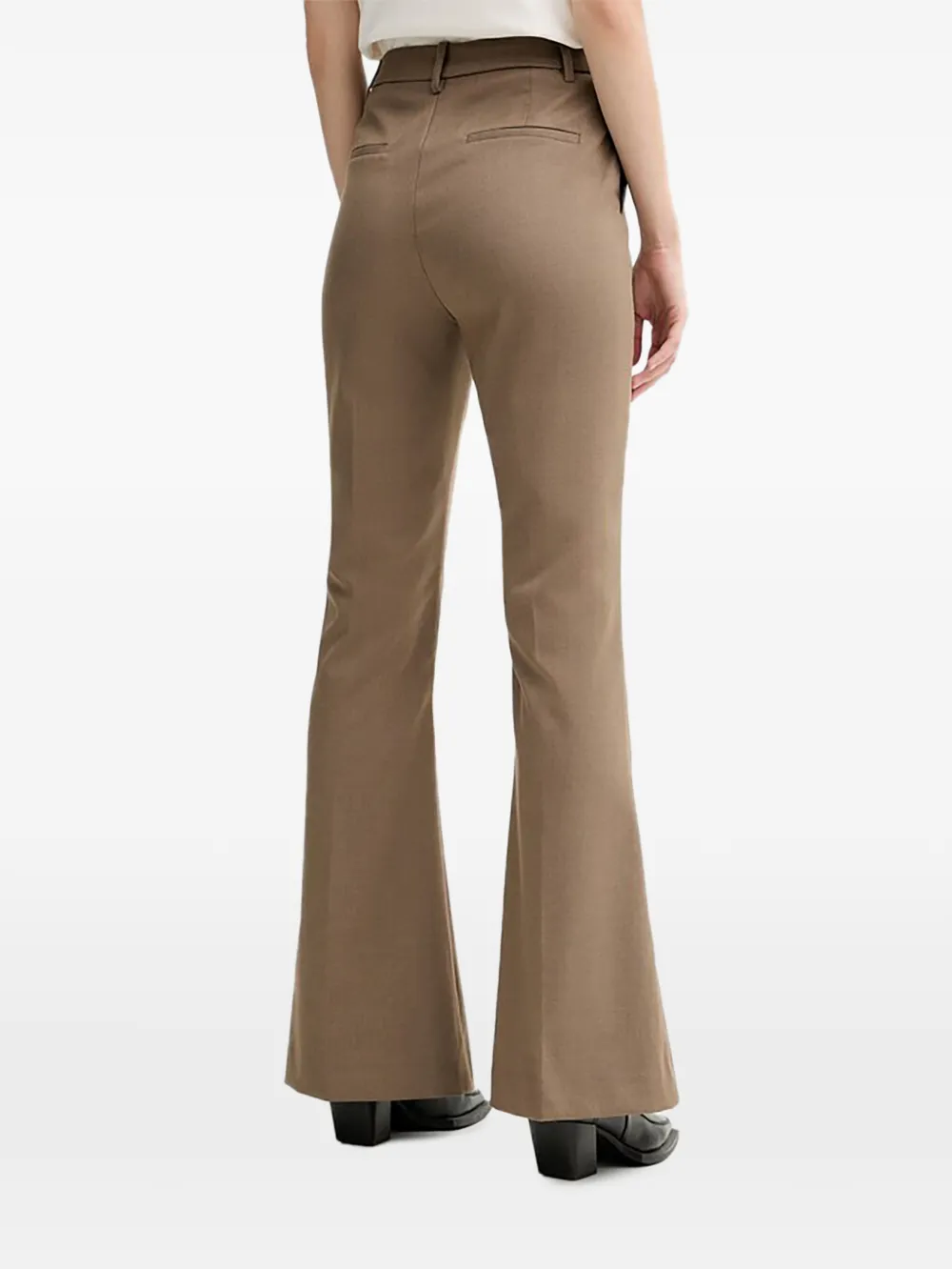 Gestuz Flared broek Bruin