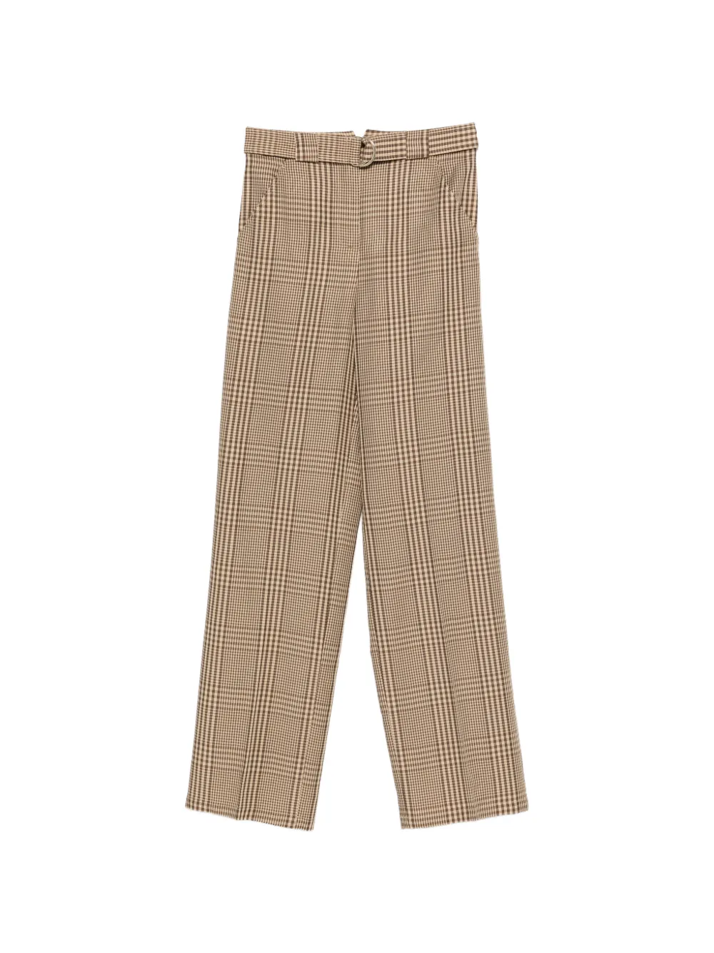 Semicouture check-pattern trousers - Toni neutri