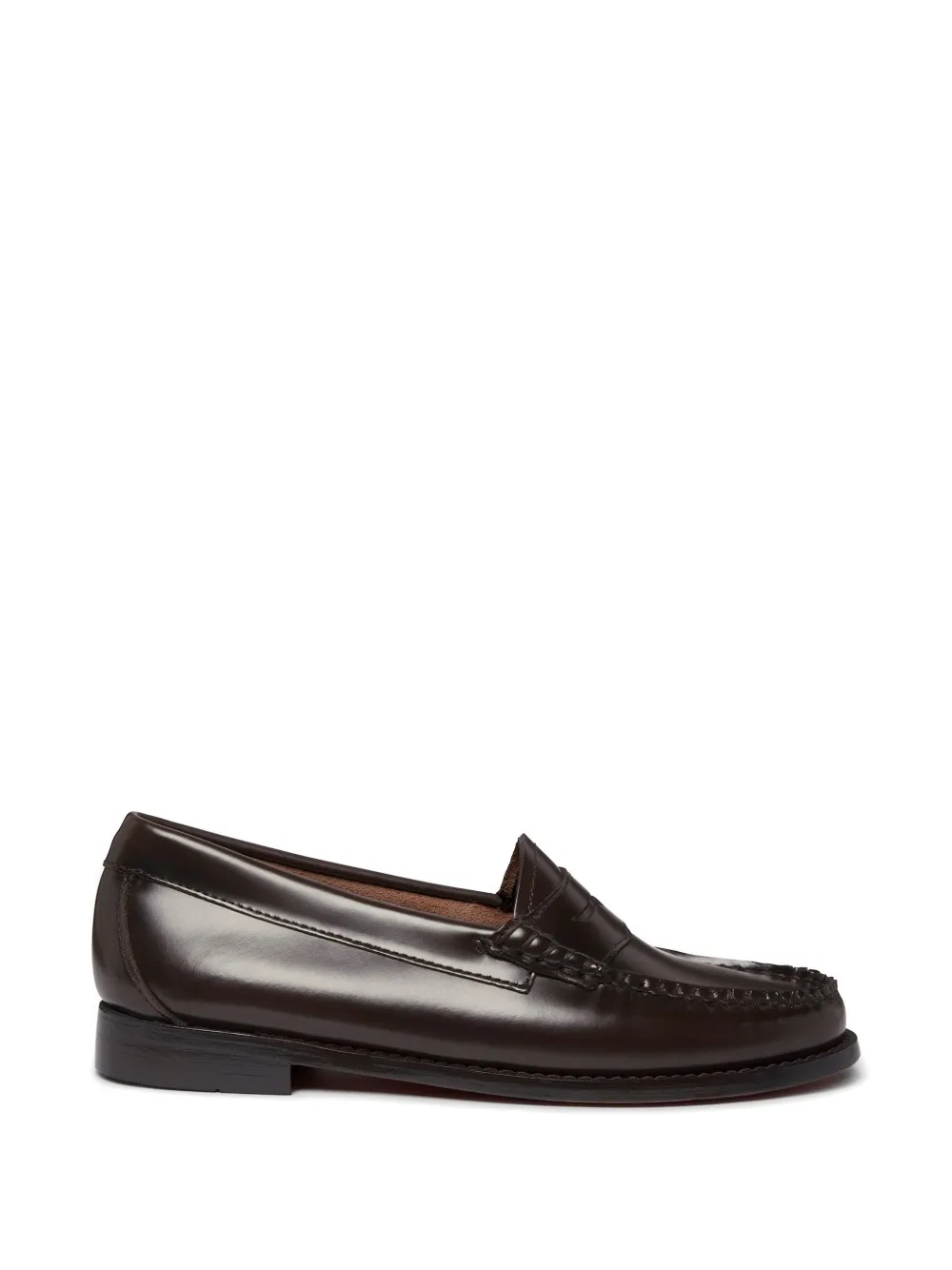 G.H.Bass leather penny loafers - Marrone