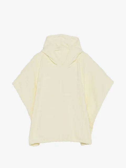 Off-White Kids bata de baño con capucha
