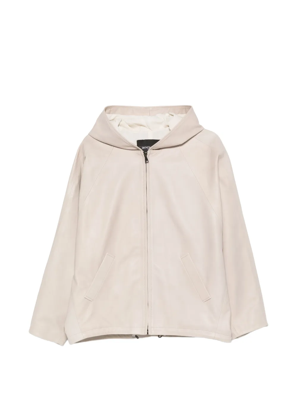 Simonetta Ravizza Cambridge hooded jacket - Toni neutri