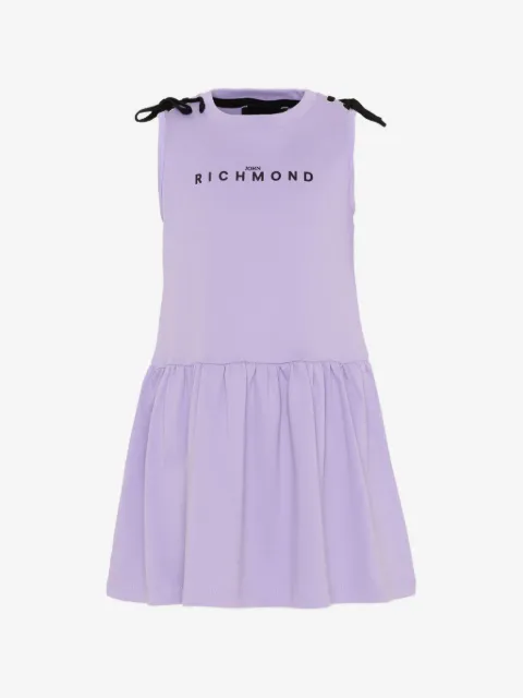 John Richmond Junior logo-print dress
