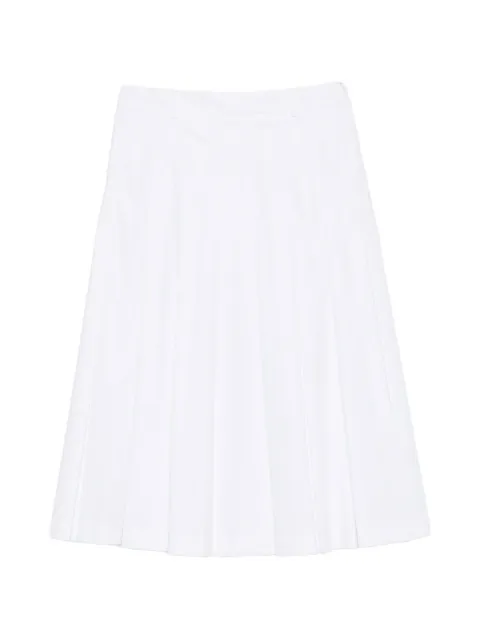 Vivetta falda midi plisada con diseño acampanado