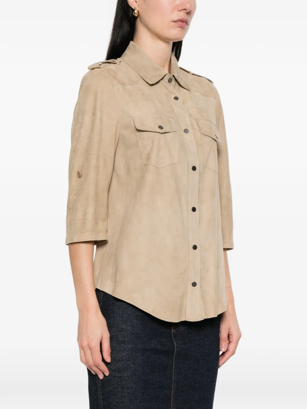  Salvatore Santoro Chest-pockets Buttoned Jacket - Neutrals 