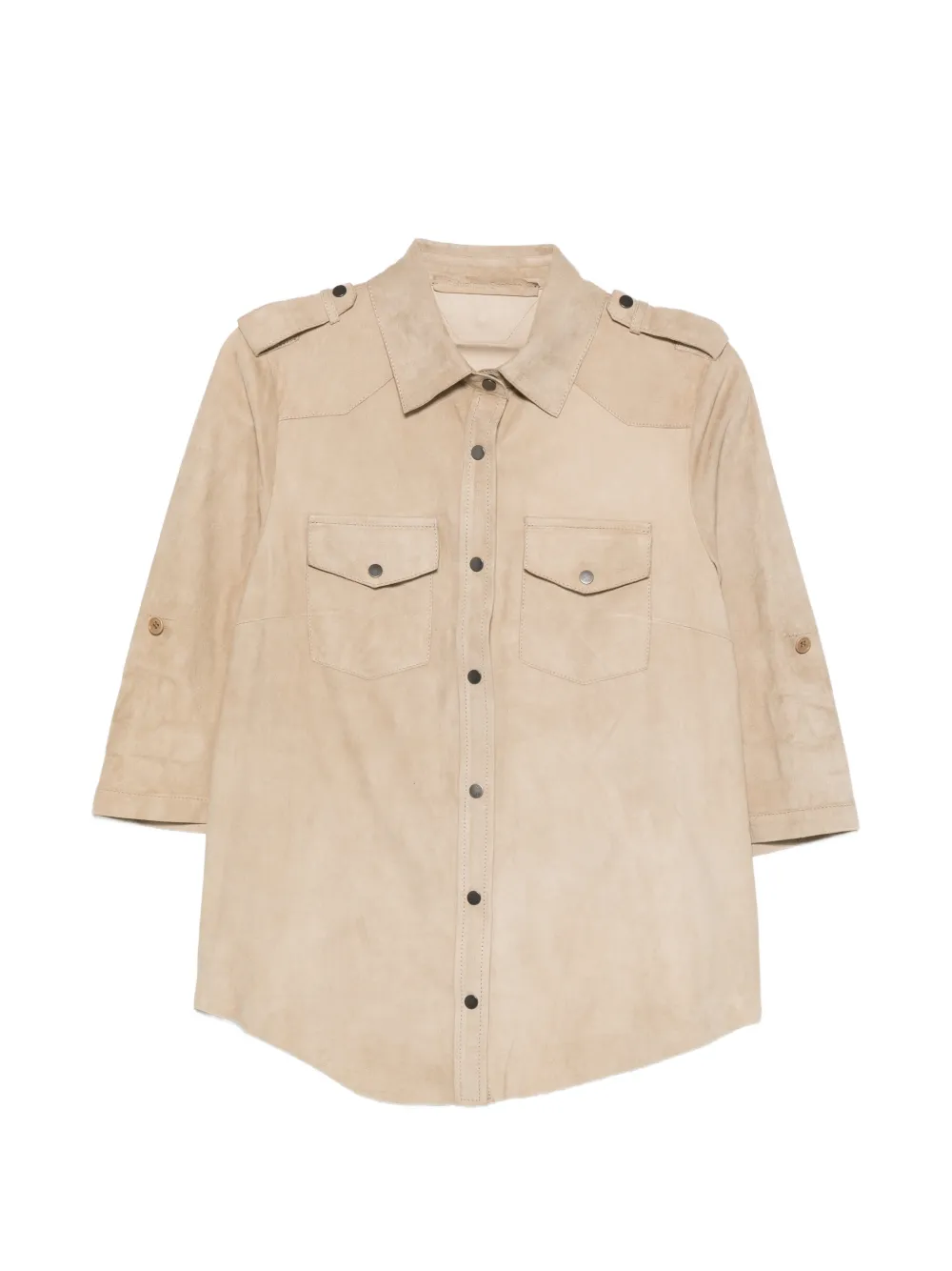 Salvatore Santoro chest-pockets buttoned jacket - Toni neutri