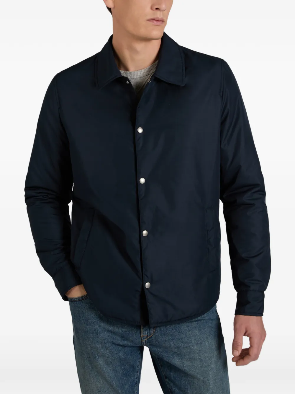  Slowear Giacca-camicia Imbottita - Blu 