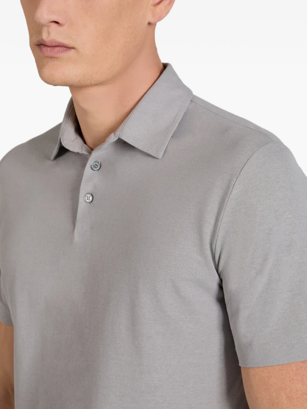 slowear Poloshirt met korte mouwen Grijs