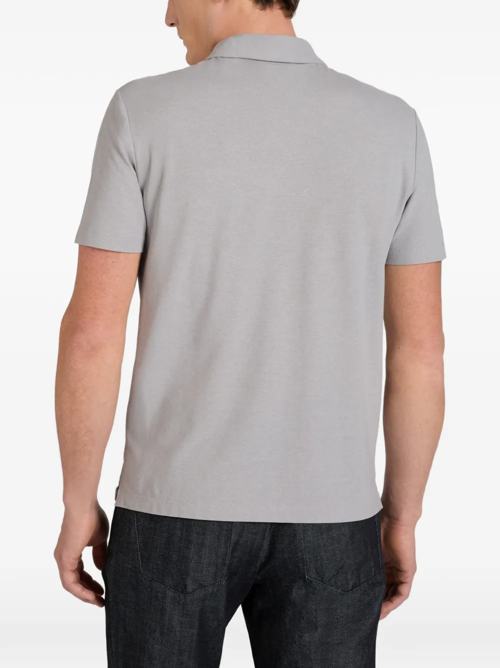 slowear Poloshirt met korte mouwen Grijs