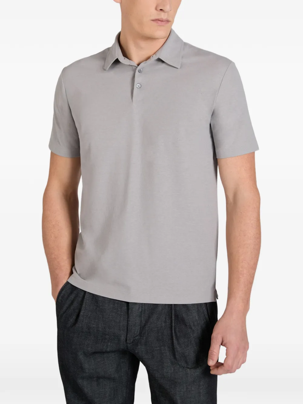 slowear Poloshirt met korte mouwen Grijs