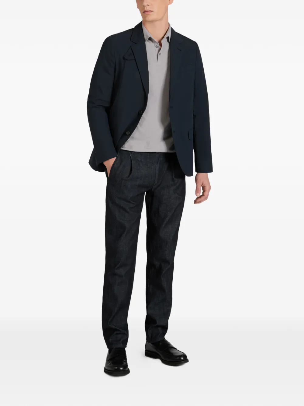 slowear Poloshirt met korte mouwen Grijs