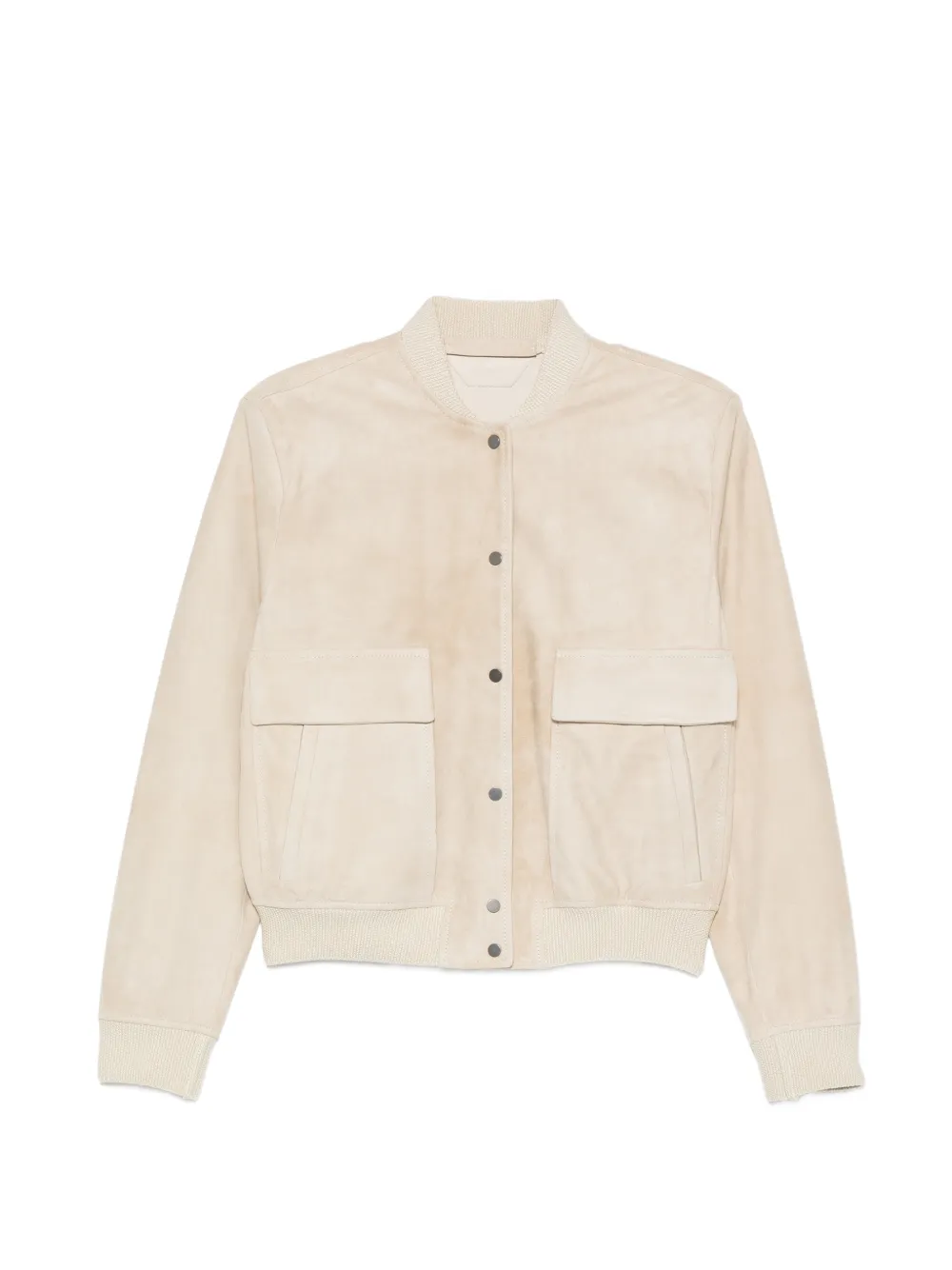 Salvatore Santoro flap-pocket buttoned bomber jacket - Nude