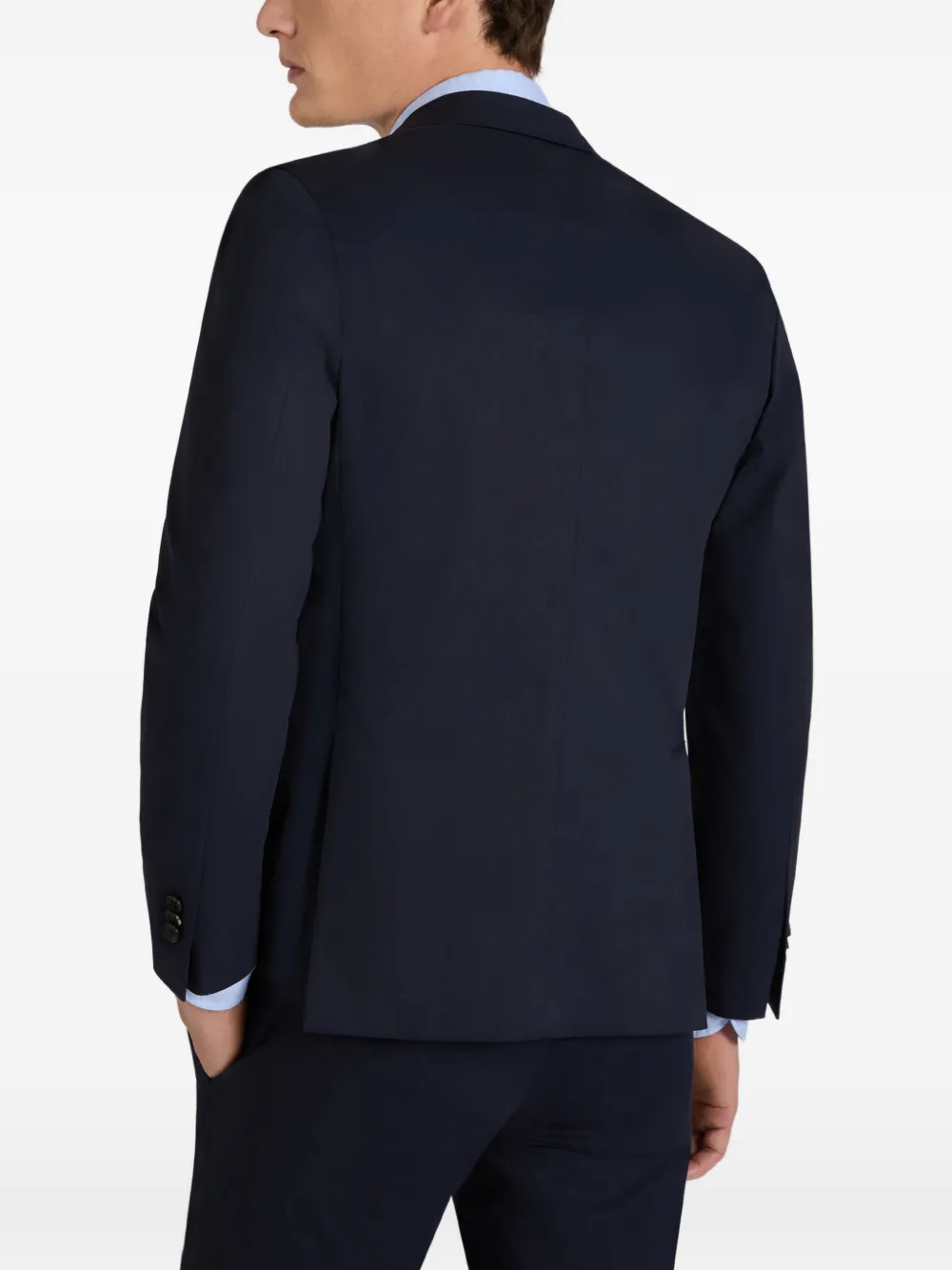 slowear Blazer met enkele rij knopen Blauw