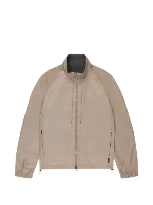 Prada Re-Nylon Blouson Zipper Jacket | Neutrals | FARFETCH ZA